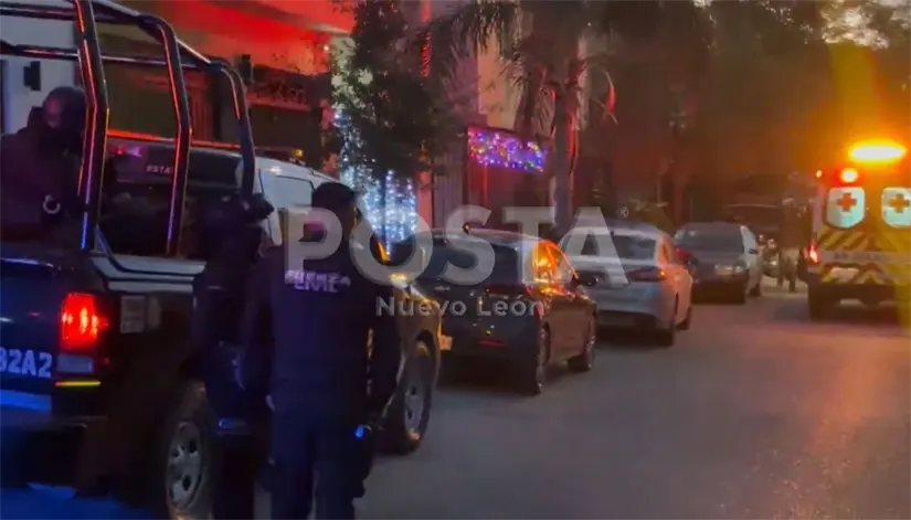 Elementos de Fuerza Civil en la zona donde atacaron al padre. Foto: POSTA.