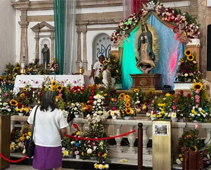 Así se viven los festejos guadalupanos en San Cristóbal en Mérida