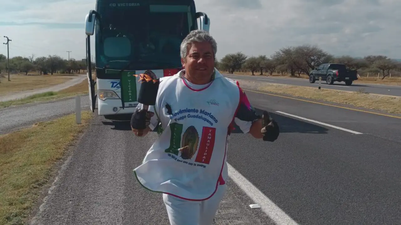 36 años trayendo la luz de la esperanza y fe guadalupana a la capital de Tamaulipas | Foto: FB Movimiento Mariano Fuego Guadalupano