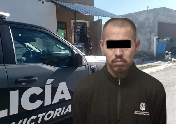 Comerciante pide auxilio y detienen a un hombre por robo en refaccionaria de Salinas Victoria