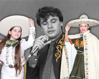 Juan Gabriel: Tercer Micrófono de Oro para Edith Encalada y Nura Francis por homenaje al "Divo de Juárez"
