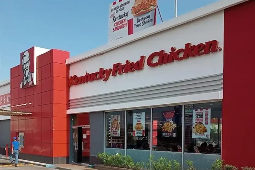 imagen recuadro Establecimiento que opera bajo las siglas de KFC en Reynosa. Foto: Carlos García