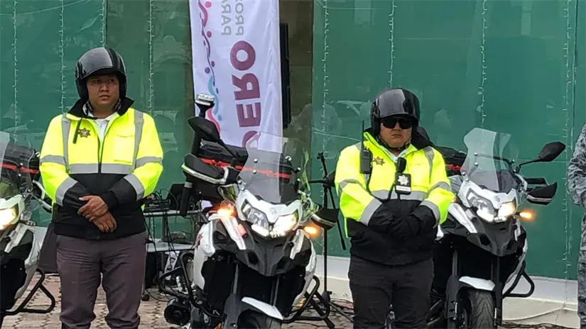 La inversión en las nuevas motopatrullas es de 2.2 millones de pesos | Foto: Axel Hassel