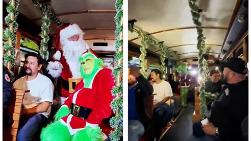Navidad 2025: Así puedes viajar con Santa y el Grinch en el trolebús de Hermosillo Navidad 2025: Así puedes viajar con Santa y el Grinch en el trolebús de Hermosillo