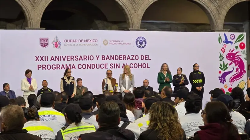 imagen recuadro Apertura del programa Conduce Sin Alcohol en CDMX. Foto: Mario Flores