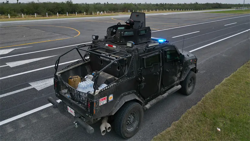 imagen recuadro Como una estrategia para reforzar los cruces carreteros, Fuerza Civil implementa operativos/Foto: Gobierno de Nuevo León