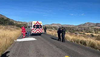 Muere peregrino guadalupano de Canatlán al ser atropellado en la carretera Francisco Zarco