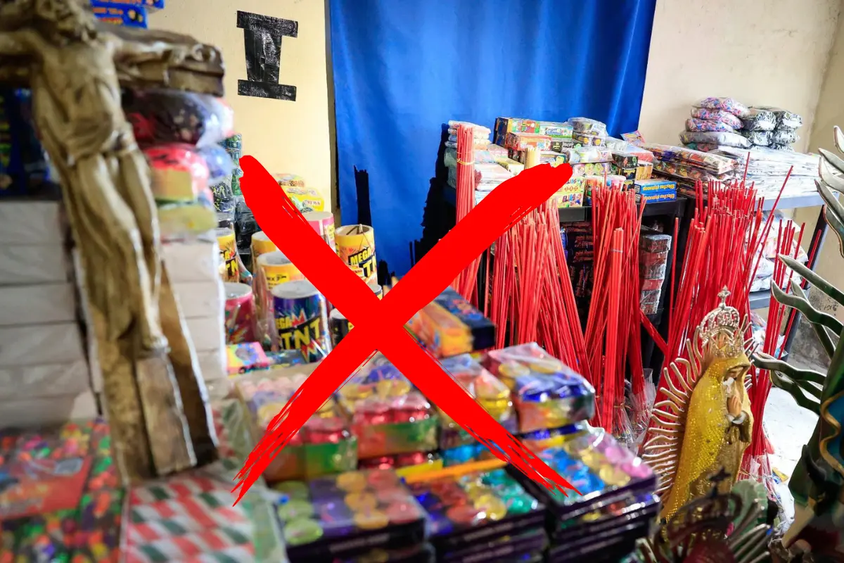 Pirotecnia ilegal en Chihuahua: ¿de cuánto es la multa por vender cuetes? Foto: Gobierno de Guadalupe