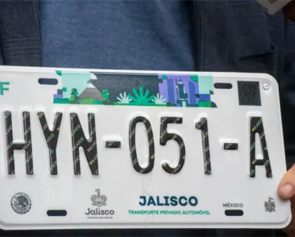 Placas vehiculares en Jalisco: Esta es la fecha límite para cambiar las láminas de manera gratuita