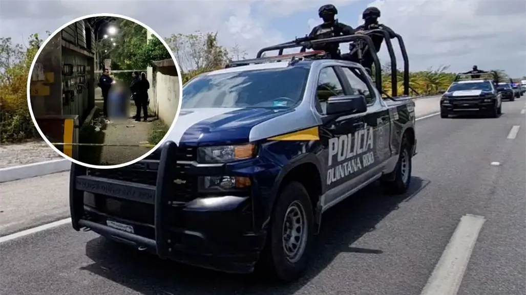 Impactante hallazgo de un cuerpo abandonado oculto dentro de un tambo en Cancún