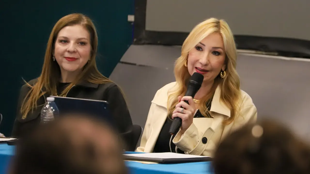 La secretaria de Salud en Nuevo León, Alma Rosa Marroquín. Foto: Gobierno de Nuevo León