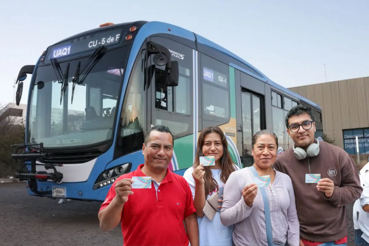 Querétaro tiene viajes en camión a solo dos pesos, ¿qué municipios participan? Foto: Gobierno de Querétaro