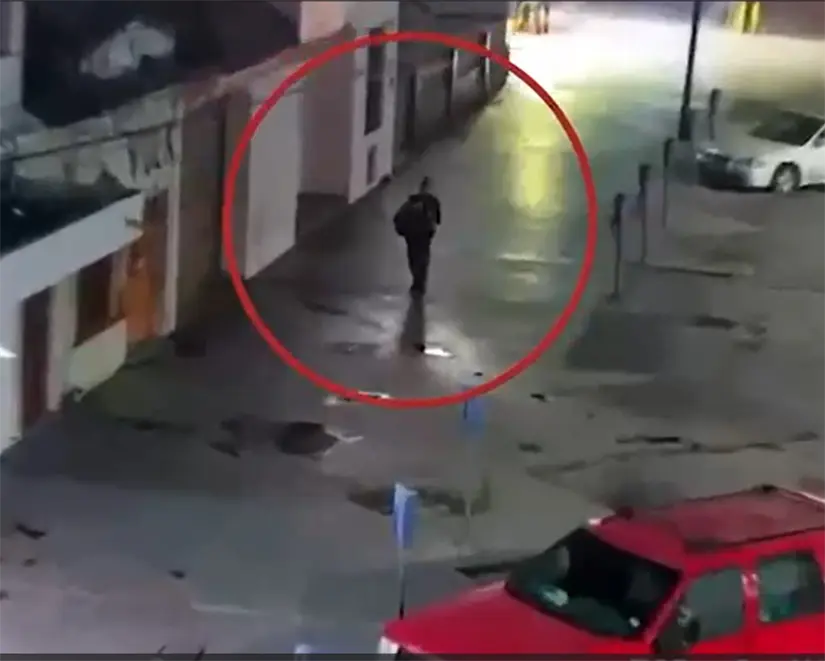 Los hechos se registraron alrededor de las 05:30 horas en el cruce de Álvaro Obregón y Carlos Salazar. Foto: Policía de Monterrey.