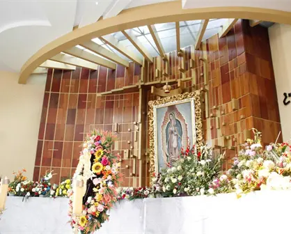 ¿A qué hora son las misas del 12 de diciembre en el Santuario de la Virgen de Guadalupe?