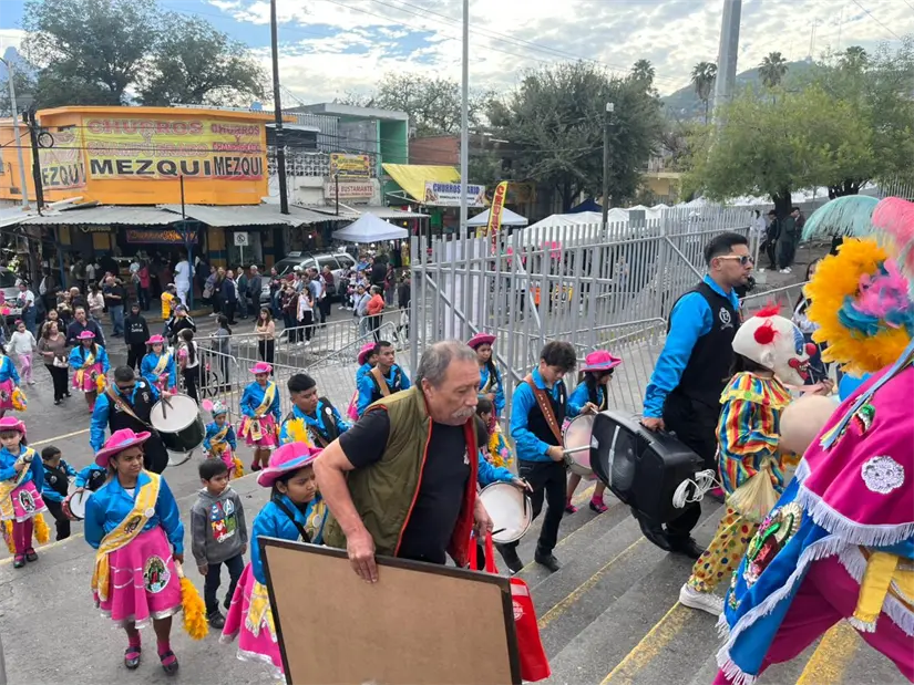 imagen recuadro Matachines en la colonia Independencia Foto: POSTAMX