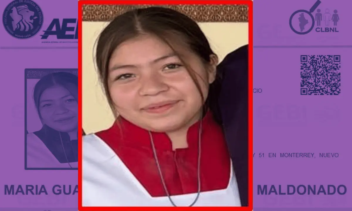 La familia ha reportado que la joven no padece de ninguna enfermedad o condición médica conocida. Foto: AEI.