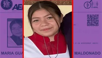 Buscan a la menor María Guadalupe Myriam Rivera Maldonado, desapareció en Monterrey