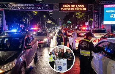  Alcohol&iacute;metro CDMX 2025: as&iacute; arranc&oacute; el operativo 24/7 con m&aacute;s de mil puntos de revisi&oacute;n