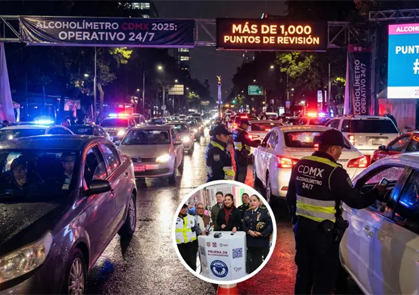  Alcoholímetro CDMX 2025: así arrancó el operativo 24/7 con más de mil puntos de revisión