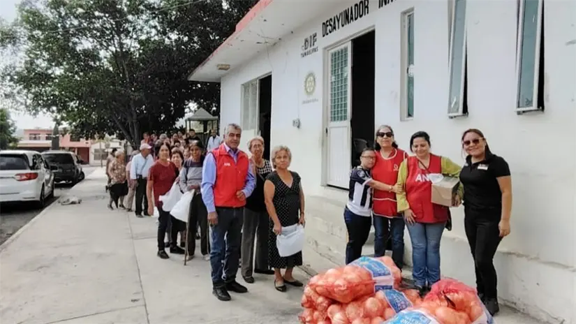 imagen recuadro Tamaulipas analiza Ley de Donación Obligatoria de Alimentos para reducir desperdicio. FOTO | Facebook Banco de Alimentos por Victoria A.C.