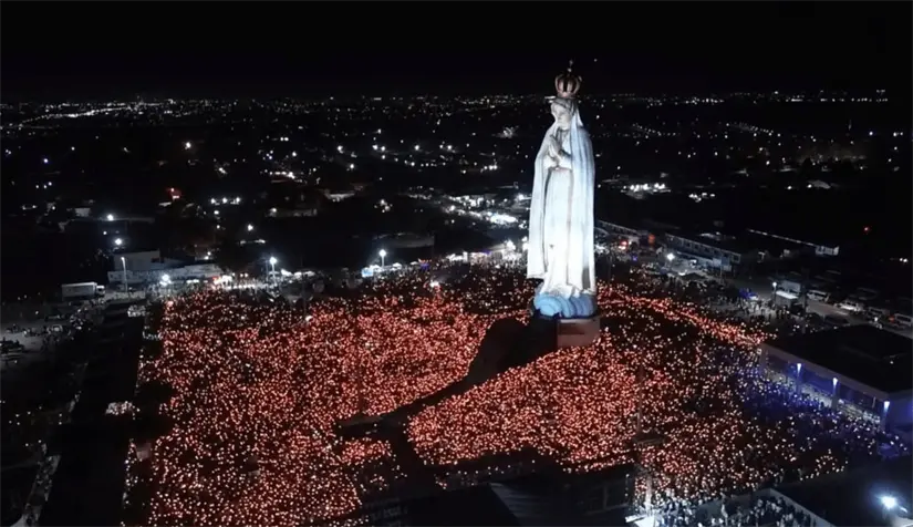 imagen recuadro Nuestra señora de Fátima en Crato, Ceará, Brasil. FOTO | Carlos Franco Noticias