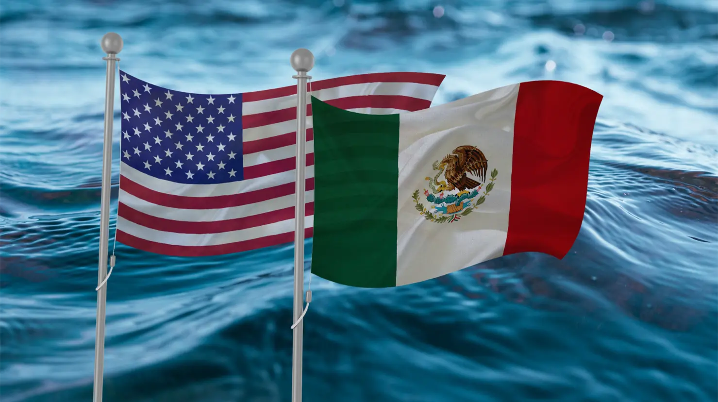 ¿Cuánta agua entregará México a Estados Unidos tras acuerdo en el Tratado de Aguas? Foto: Canva.