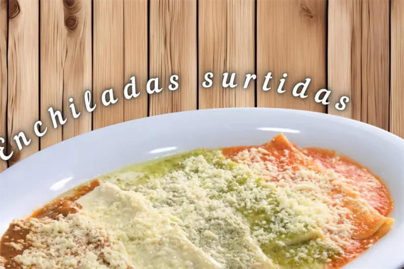 Enchiladas Foto: Enchiladas la güera