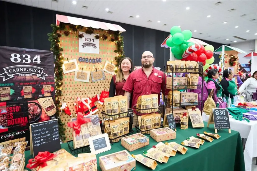 Bazar navideño Foto: Gobierno de Tamaulipas