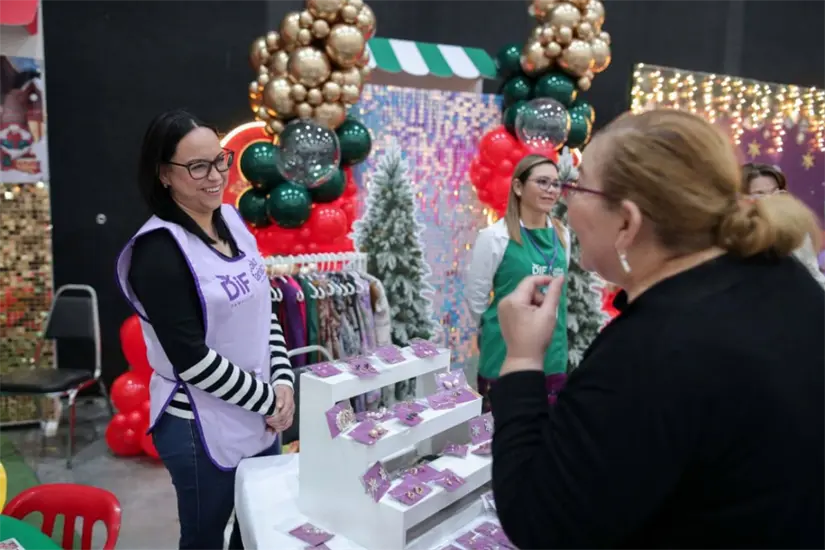 Bazar naviudeño Foto: Gobierno de Tamaulipas