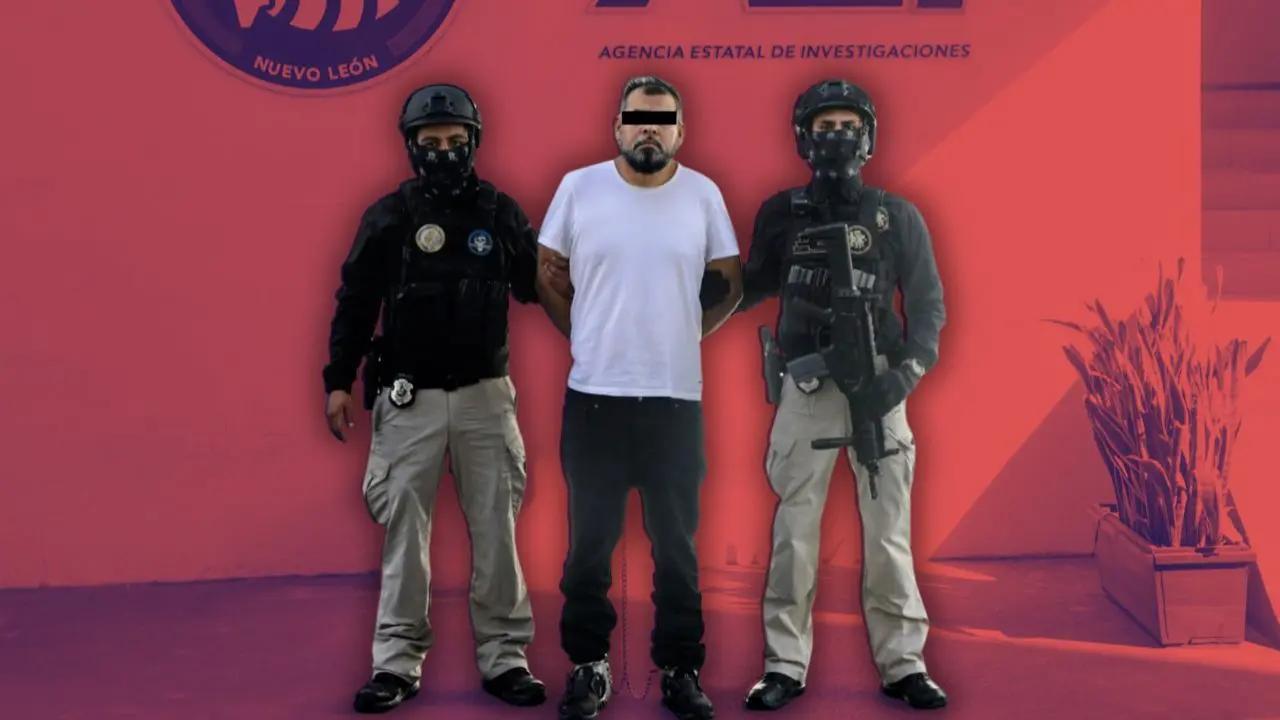 El ahora detenido fue identificado como Luis Felipe N, de 36 años Foto: AEI