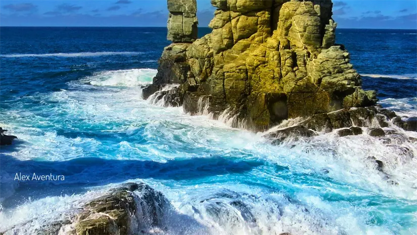 imagen recuadro Aunque el nombre hace alusión a un dios del Olimpo, estos cantiles se encuentran en Todos Santos. Es uno de los mejores puntos para el senderismo escénico en el estado. Foto: Alex Aventura / Facebook