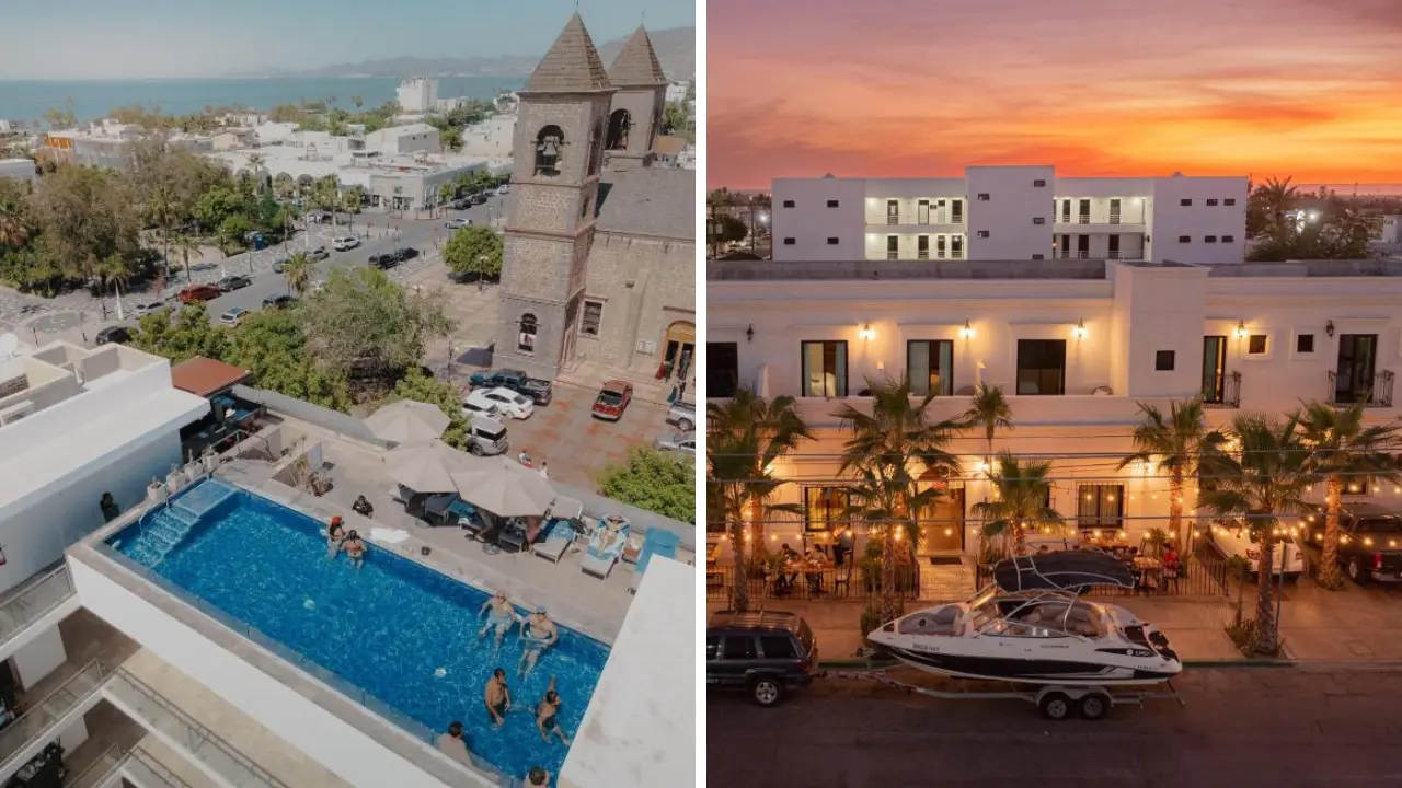 Vistas áreas desde Hotel Catedral y Casa Coronel. Foto: Booking