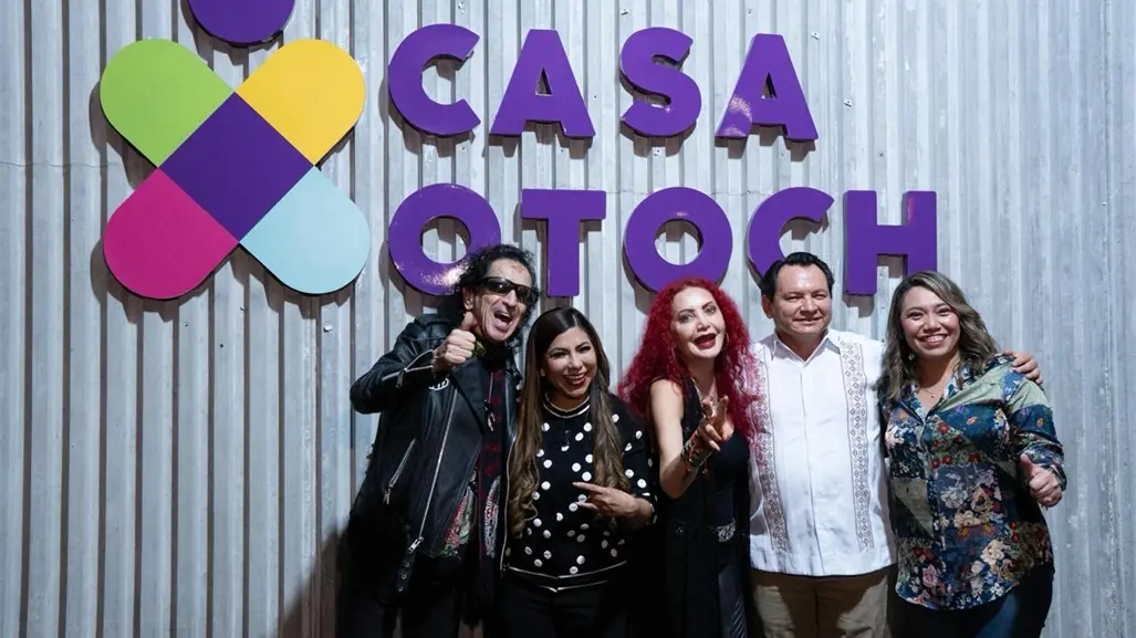 Alex Lora visita Casa Otoch y fortalece proyecto educativo para niñas y niños en Yucatán