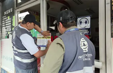 Cierran restaurante en el Centro de Mérida y otros dos negocios por incumplir normas de seguridad