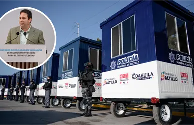 Javier Díaz fortalece seguridad en Saltillo con equipamiento y mantenimiento de casetas