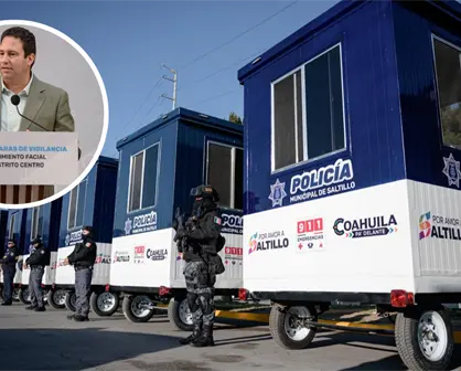 Javier Díaz fortalece seguridad en Saltillo con equipamiento y mantenimiento de casetas