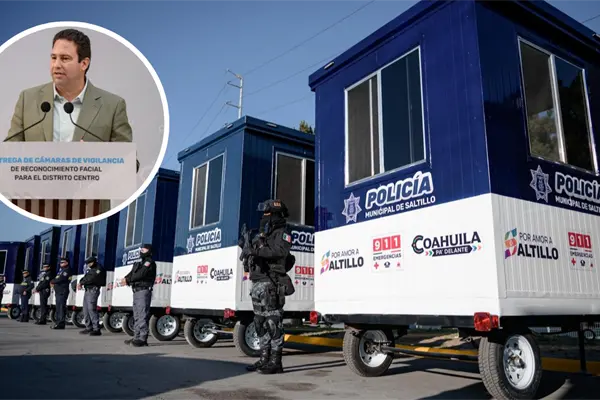 Javier Díaz fortalece seguridad en Saltillo con equipamiento y mantenimiento de casetas Javier Díaz fortalece seguridad en Saltillo con equipamiento y mantenimiento de casetas
