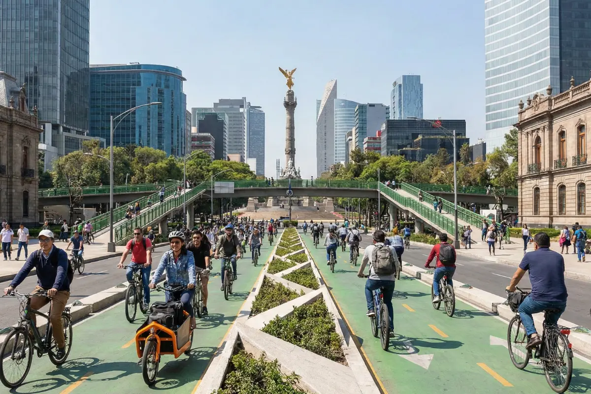 Así es el nuevo plan con ciclovías, Cablebús y renovación de la Línea 3. Foto: IA
