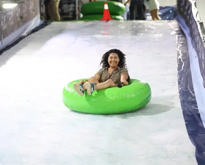 Pista de hielo gratis en M&eacute;rida, el mejor plan para esta temporada sin salir de la ciudad