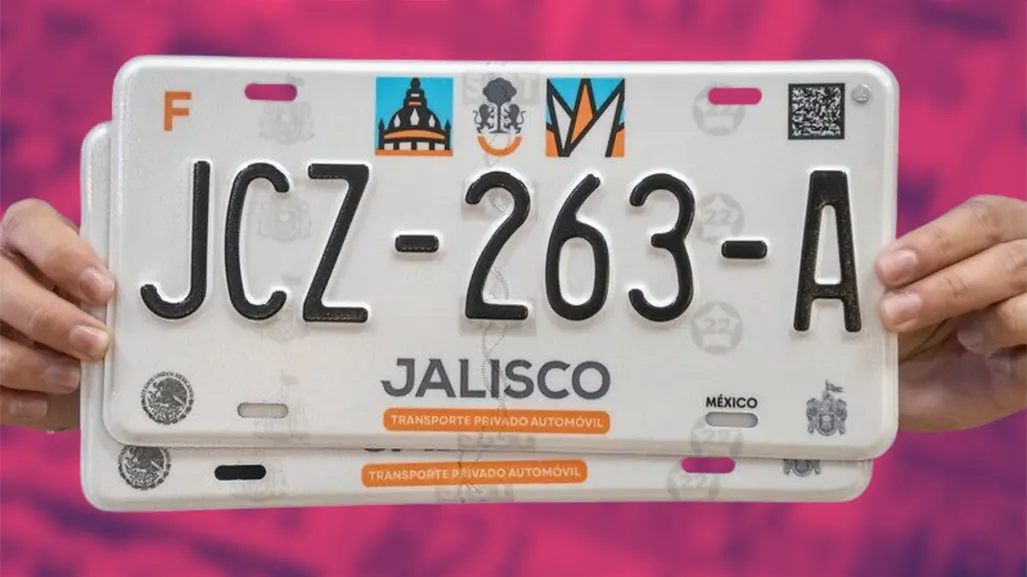 Placas Vehiculares en Jalisco: otorgarán prórroga de 3 meses para cambio gratuito