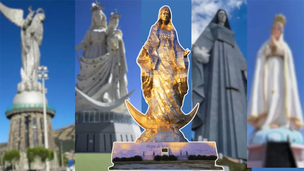 La Virgen del Chorrito en Tamaulipas, entre las estatuas Marianas más Altas del Continente