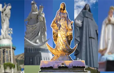 La Virgen del Chorrito en Tamaulipas, entre las estatuas Marianas más Altas del Continente