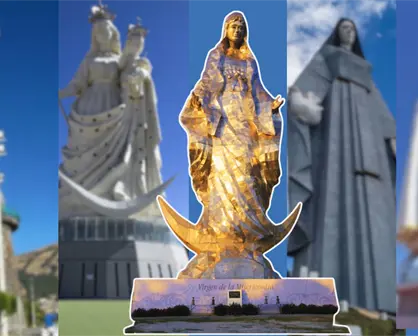 La Virgen del Chorrito en Tamaulipas, entre las estatuas Marianas más Altas del Continente
