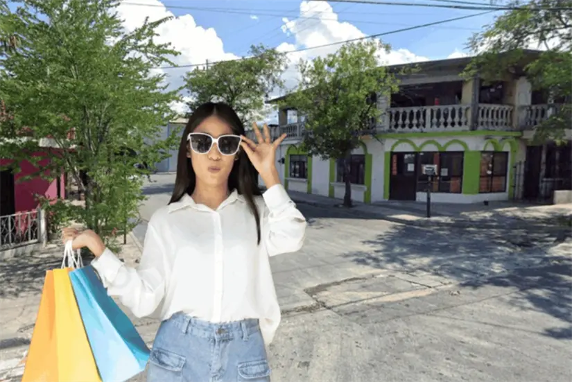 imagen recuadro De compras en el mercadito. Foto: Canva.