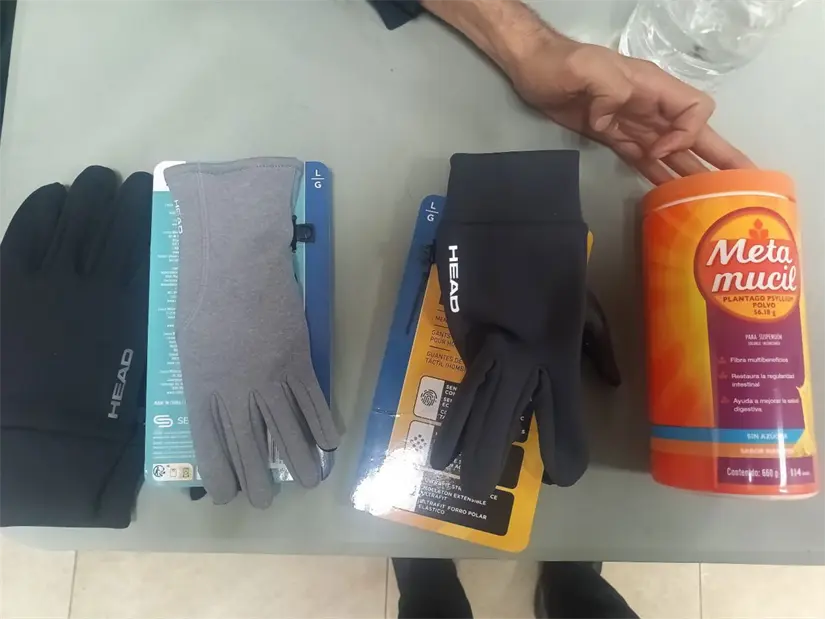 imagen recuadro Mercancía robada. Foto: Policía de San Pedro.