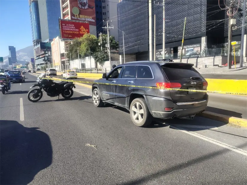 imagen recuadro Camioneta robada. Foto: Policía de Monterrey.