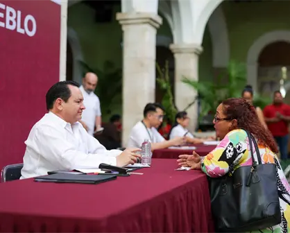 Audiencia con el Pueblo en Yucat&aacute;n: D&iacute;az Mena refuerza el &uacute;ltimo di&aacute;logo de 2025 directo con la ciudadan&iacute;a