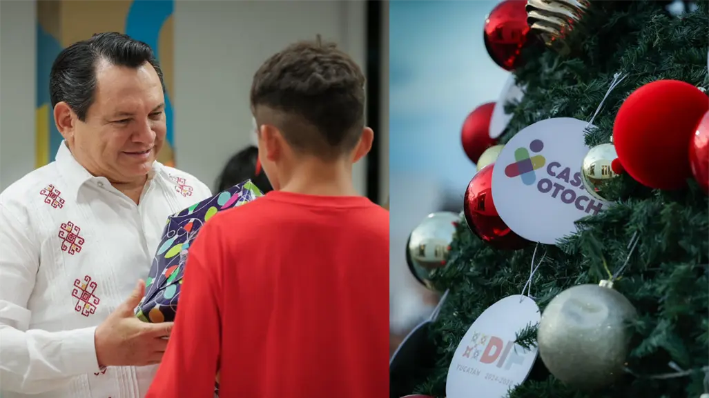 La magia de la Navidad llega para las niñas, niños y adolescentes de Casa Otoch en Yucatán