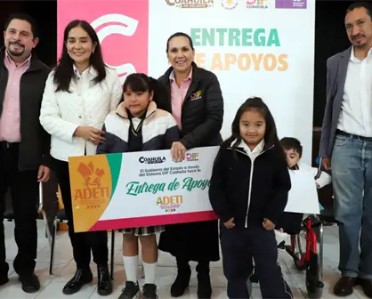DIF Coahuila entrega becas Adeti, ¿cuál es el objetivo de este apoyo?