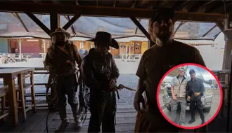 ¿Cuál es la película que actualmente se filma en Durango y encabeza un famoso director?